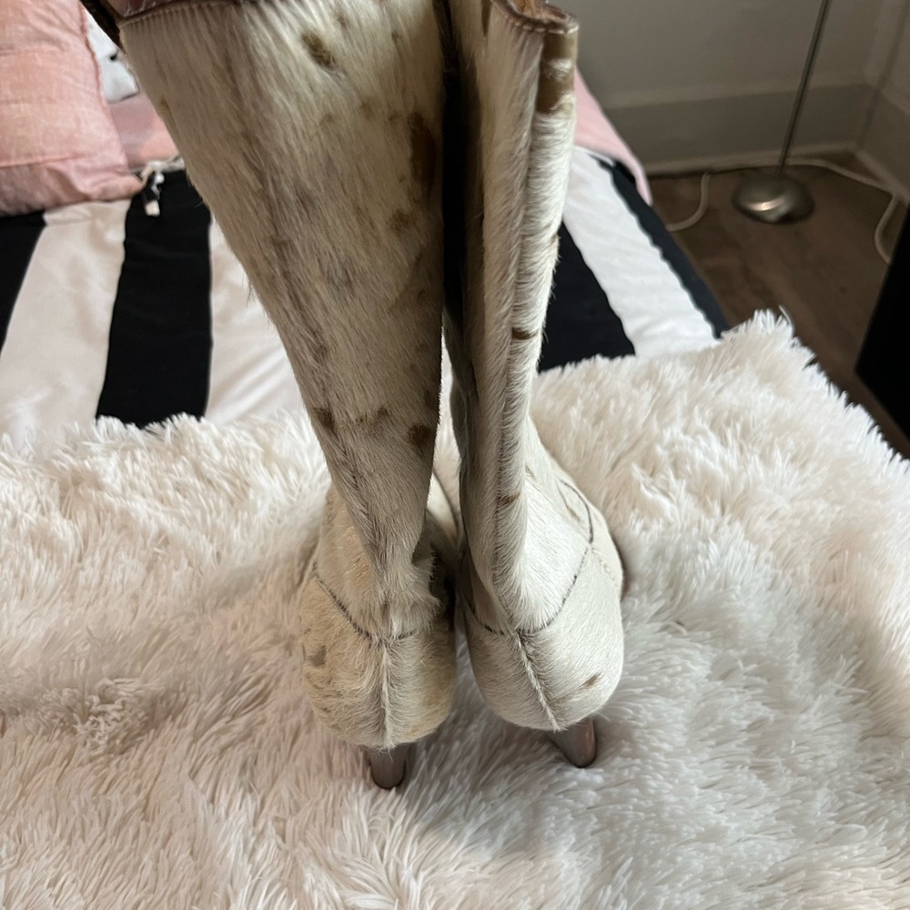 Michael Kors Pony Hair Boots - Picture 3 of 5